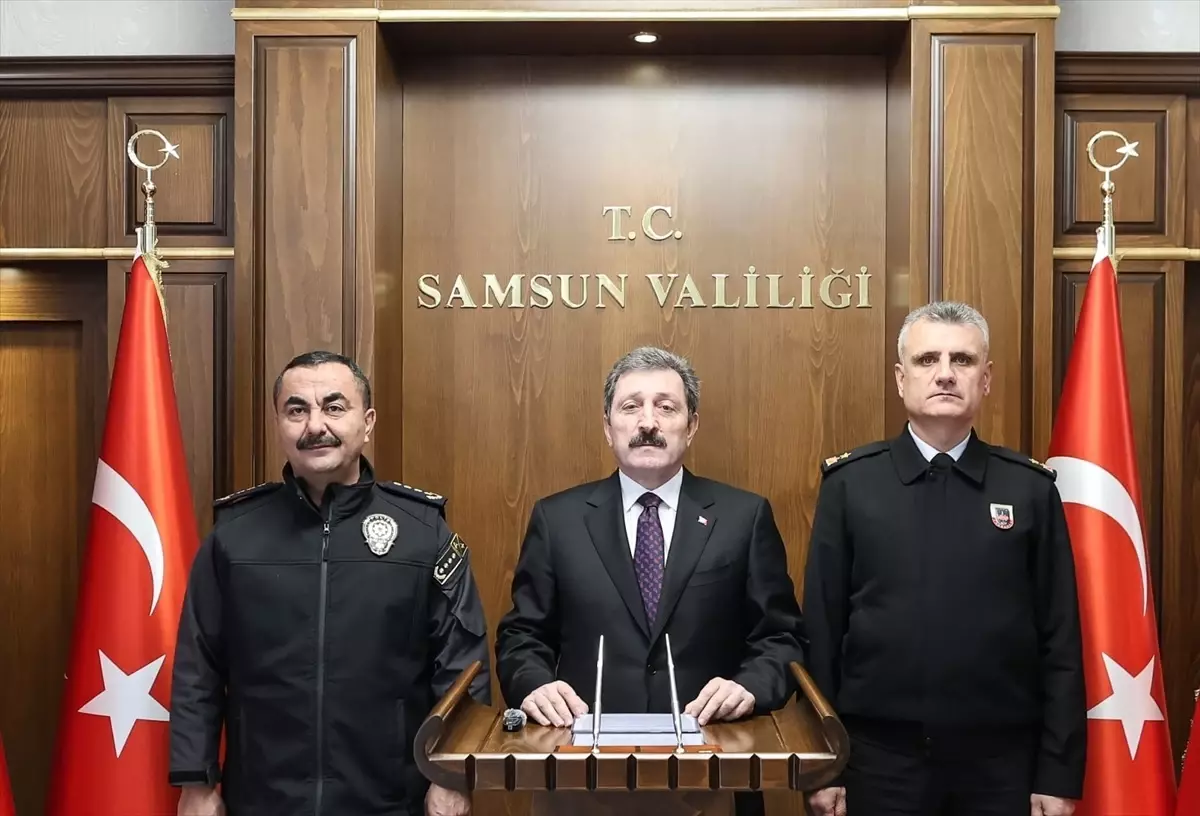 Samsun\'da Asayiş ve Güvenlik Verileri Açıklandı