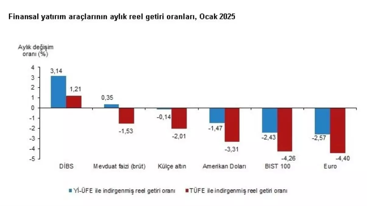 Ocak 2025\'te Yatırımcısına En Yüksek Getiriyi DİBS Sağladı