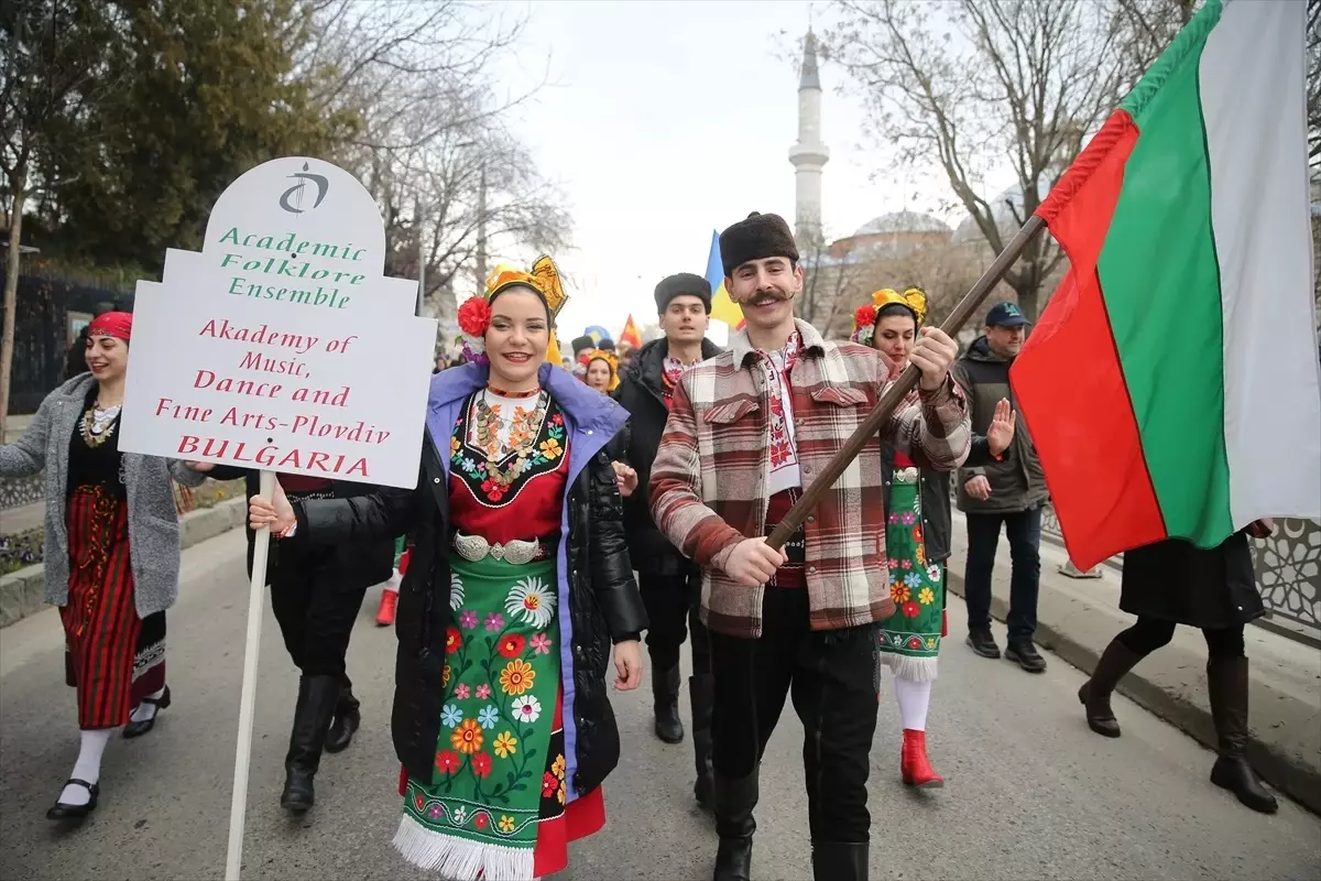 Edirne\'de Balkan Halk Oyunları Festivali