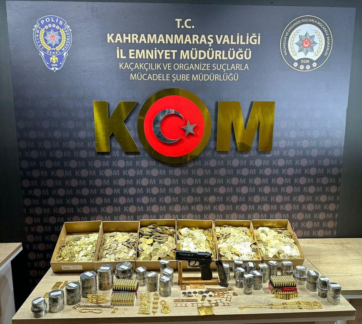 Kahramanmaraş\'ta Sahte Altın Operasyonu