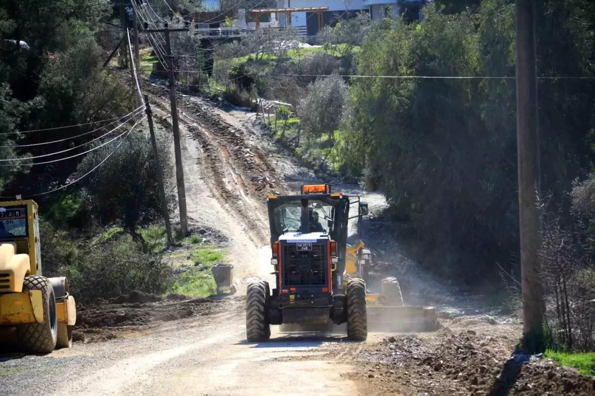 Muğla Ataköy Mahallesi\'nde 13.5 Milyon Liralık Yol Yapım Çalışmaları Başladı