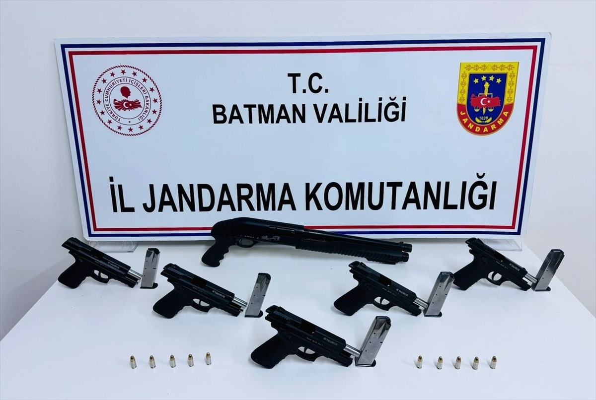 Batman\'da Silah Kaçakçısı Tutuklandı