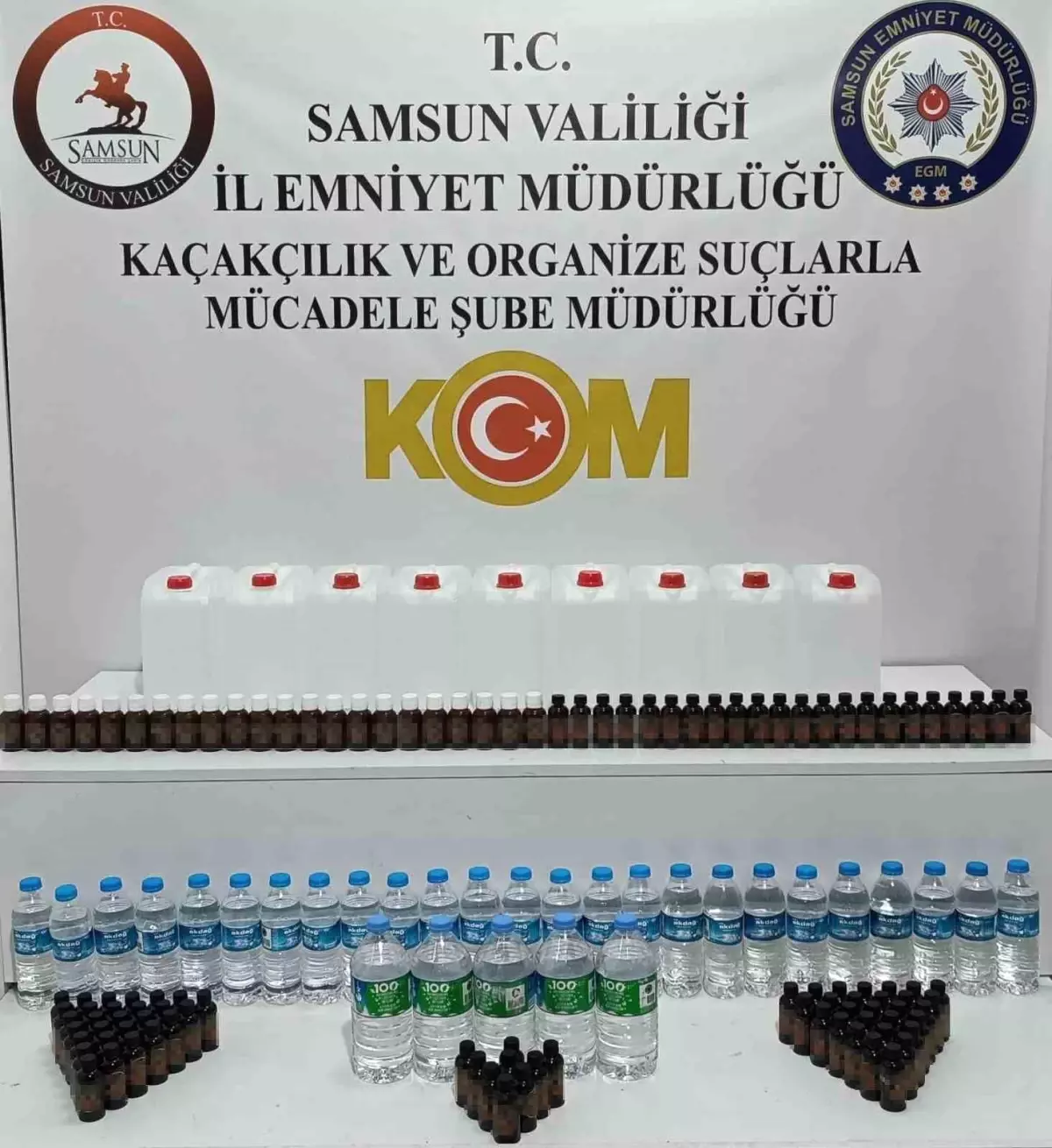 Samsun\'da Sahte İçecek Operasyonu