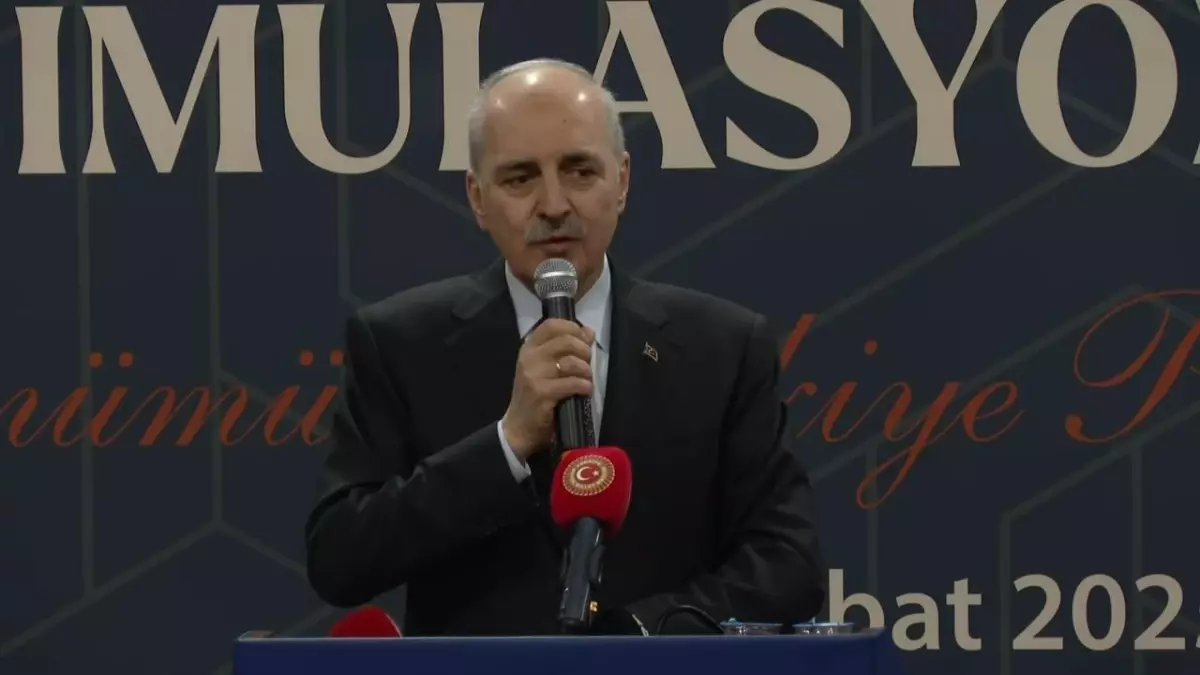 TBMM Başkanı Kurtulmuş: Adalet, Toplumsal Sözleşmenin İlk Maddesidir