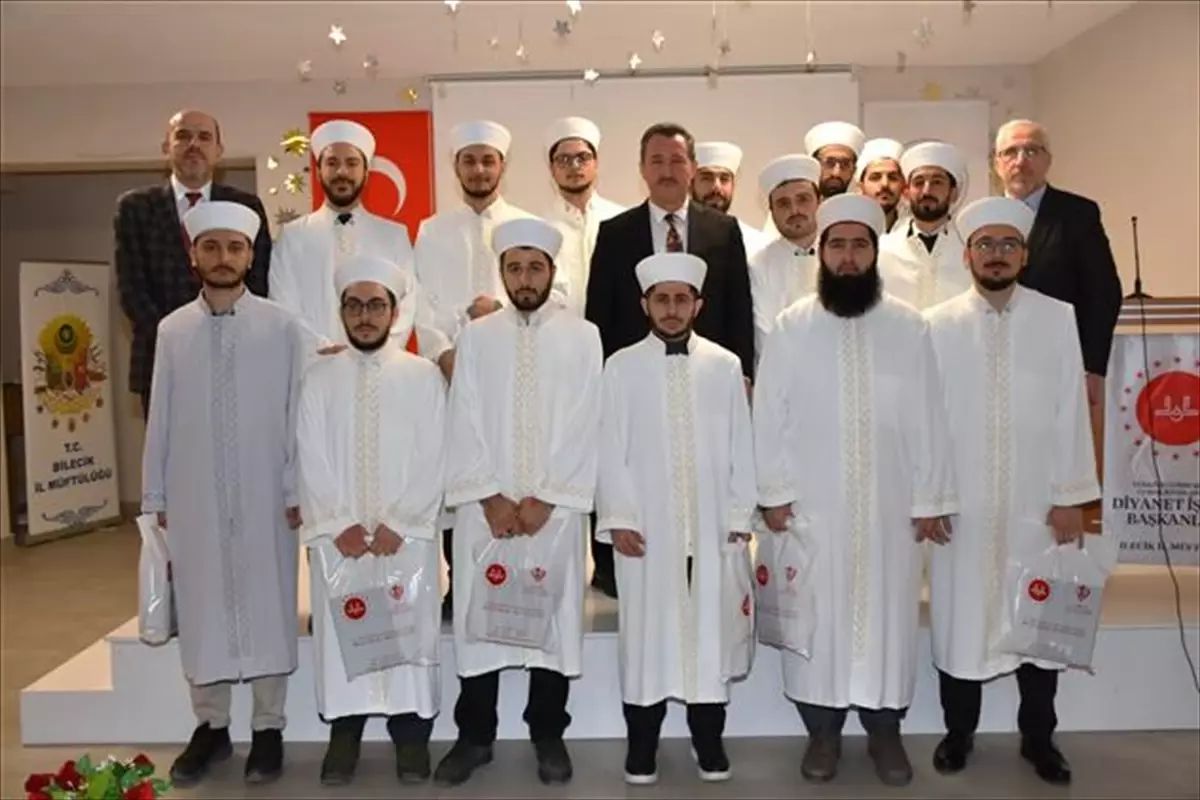 Bilecik\'te Din Görevlilerine Cübbe Töreni