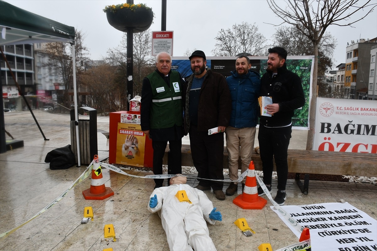 Bilecik\'te Sigaraya Dikkat Çeken Etkinlik