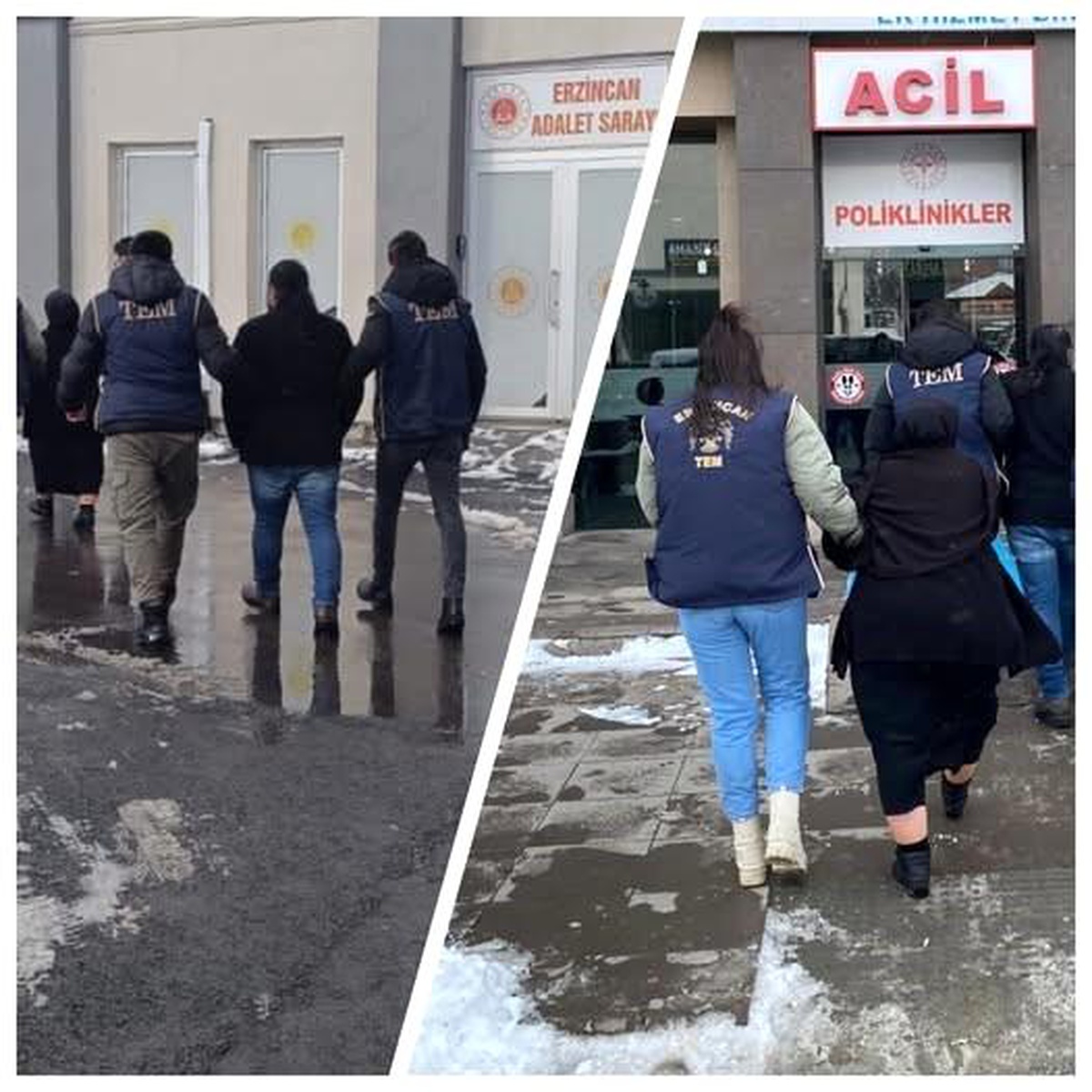 Erzincan\'da Terör Propagandası Yapan 4 Kişi Yakalandı