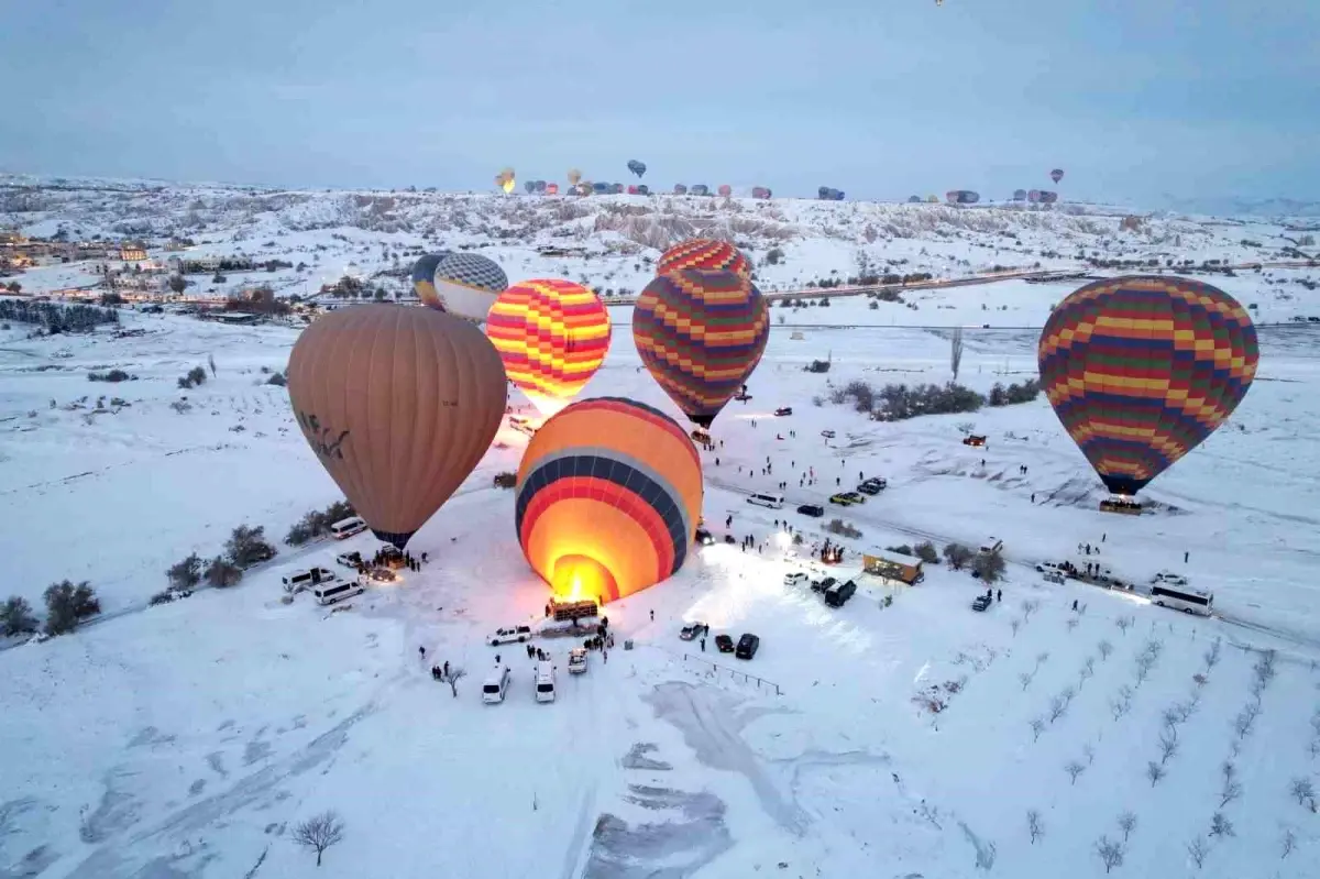 Kapadokya\'da Balon Turları İptal