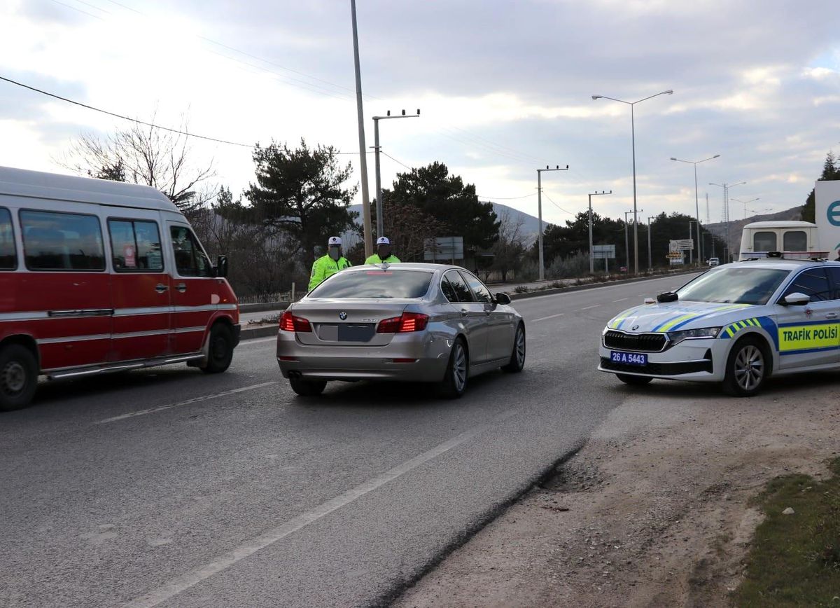 Eskişehir\'de Hız Denetimi: 539 Ceza