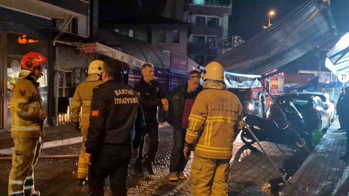 Bartın\'da Intihar Girişimi ve Yangın