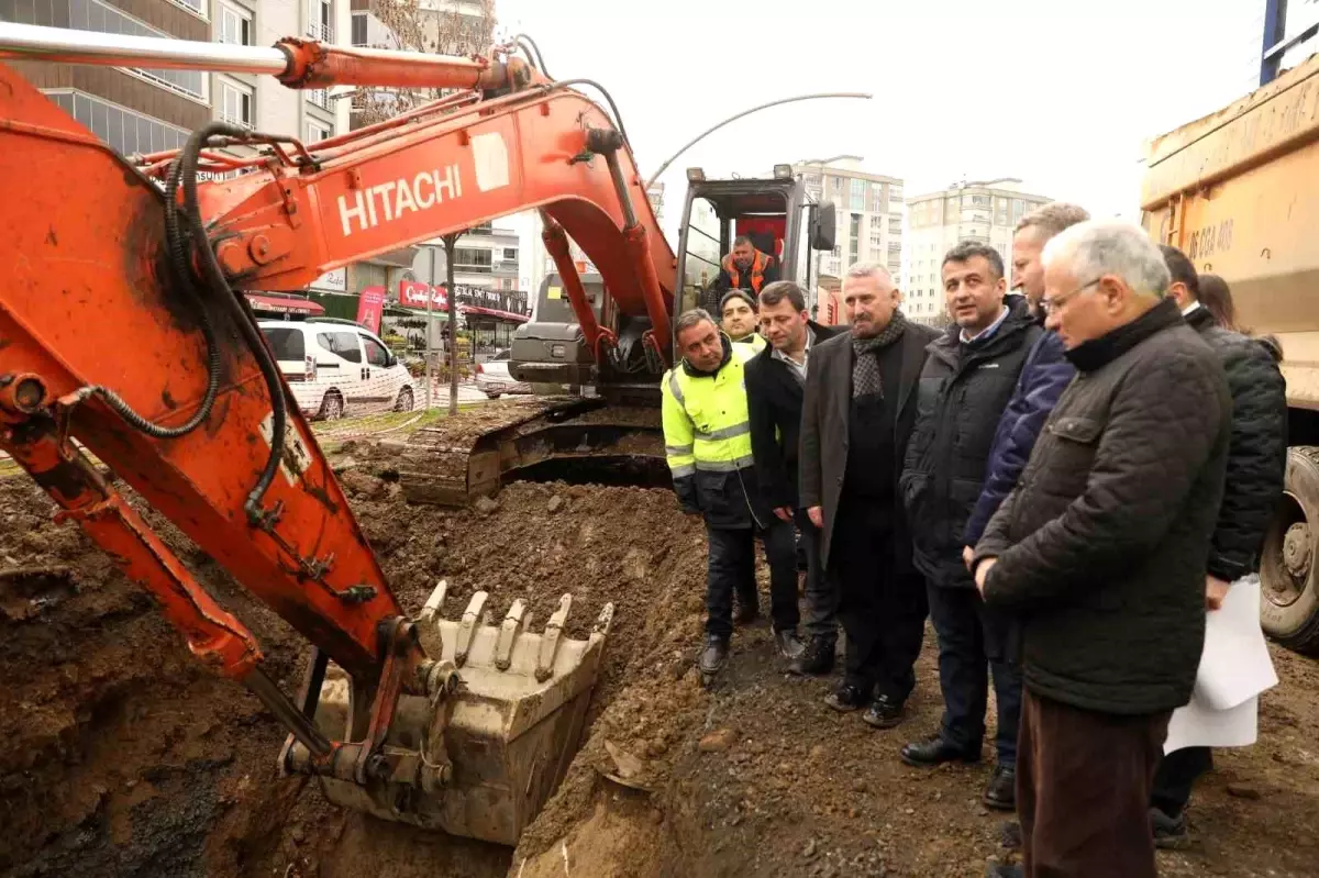 Samsun\'da Altyapı Çalışmaları Hız Kesmeden Devam Ediyor