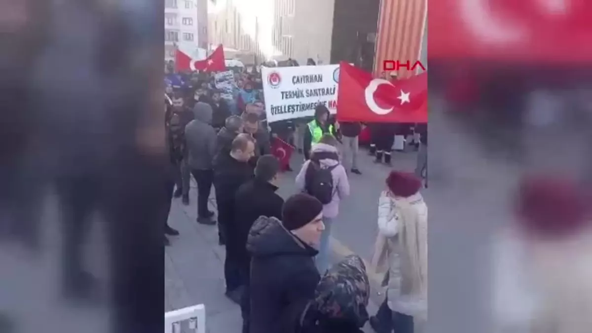 Maden İşçileri Özelleştirme Kararına Karşı Ankara\'ya Yürüdü