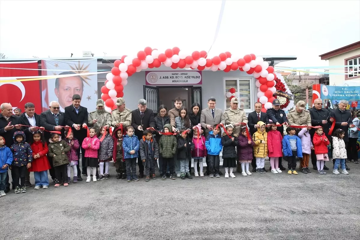 Aziz Yıldız Anısına Anaokulu Açıldı