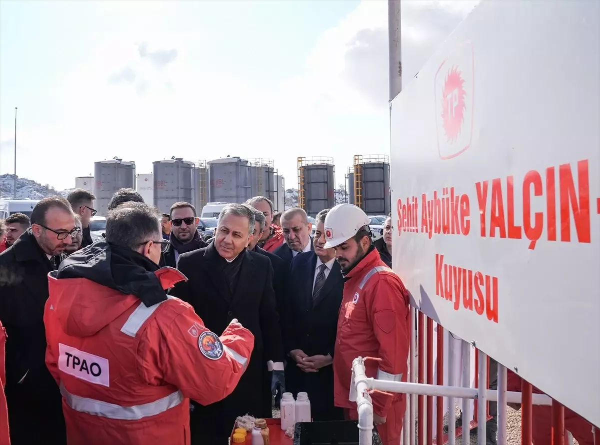 İçişleri Bakanı Yerlikaya, Gabar\'daki Şehit Aybüke Yalçın petrol üretim istasyonunda incelemelerde bulundu Açıklaması