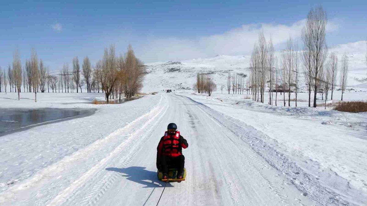 Erzurum\'da Kış Sporları Şenliği