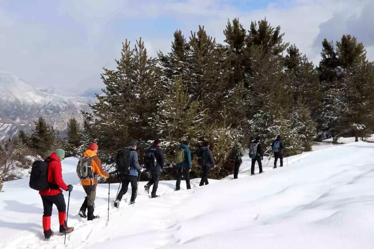 Erzurum\'da Kış Yürüyüşü Keyfi