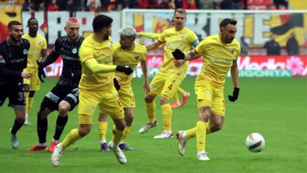 Kayserispor, Konyaspor\'u 6 Yılda İlk Kez Yenip 3 Gol Attı