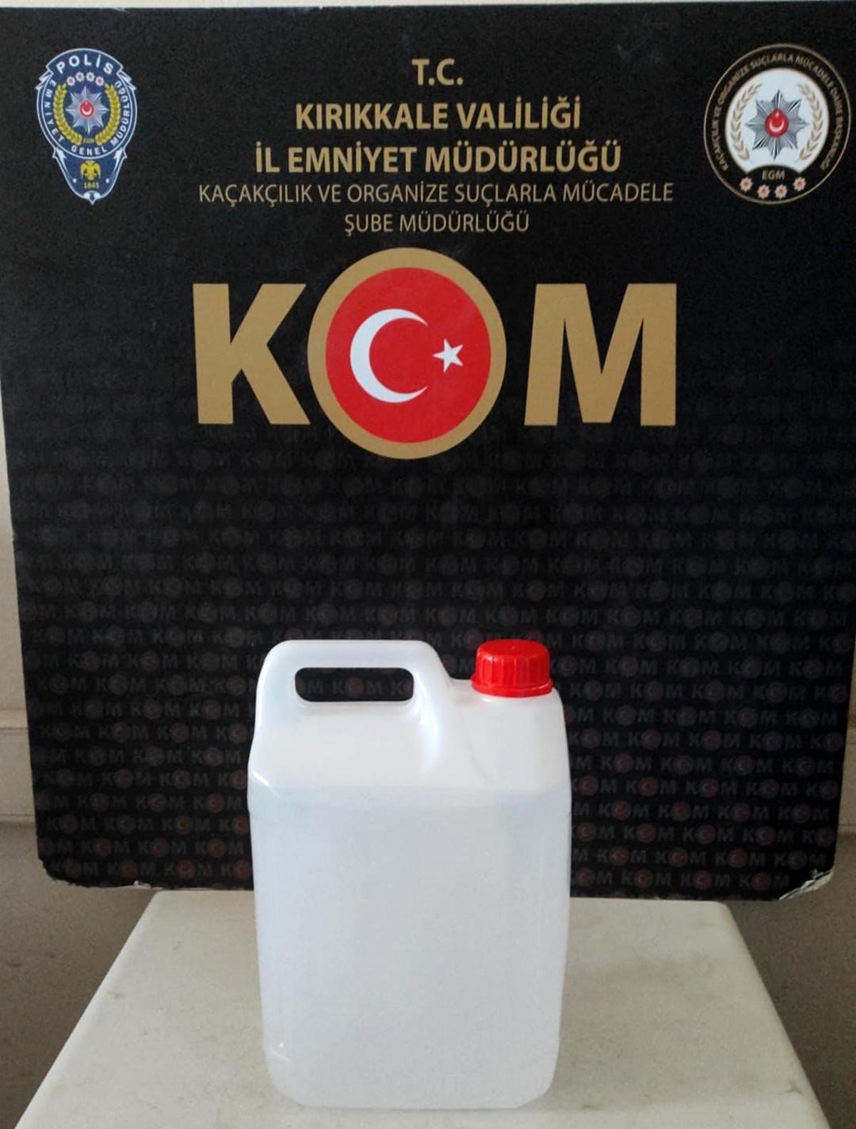 Kırıkkale\'de Kaçak Alkol Operasyonu