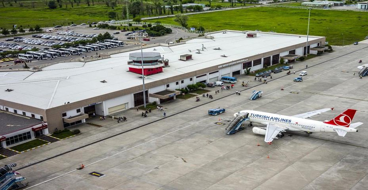 Samsun-Çarşamba Havalimanı\'nda 124 bin yolcu