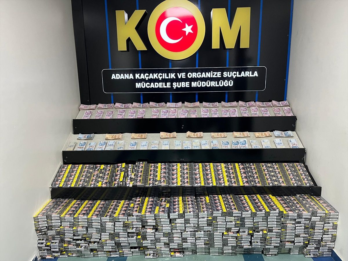 Adana\'da 7 Bin Paket Kaçak Sigara Ele Geçirildi