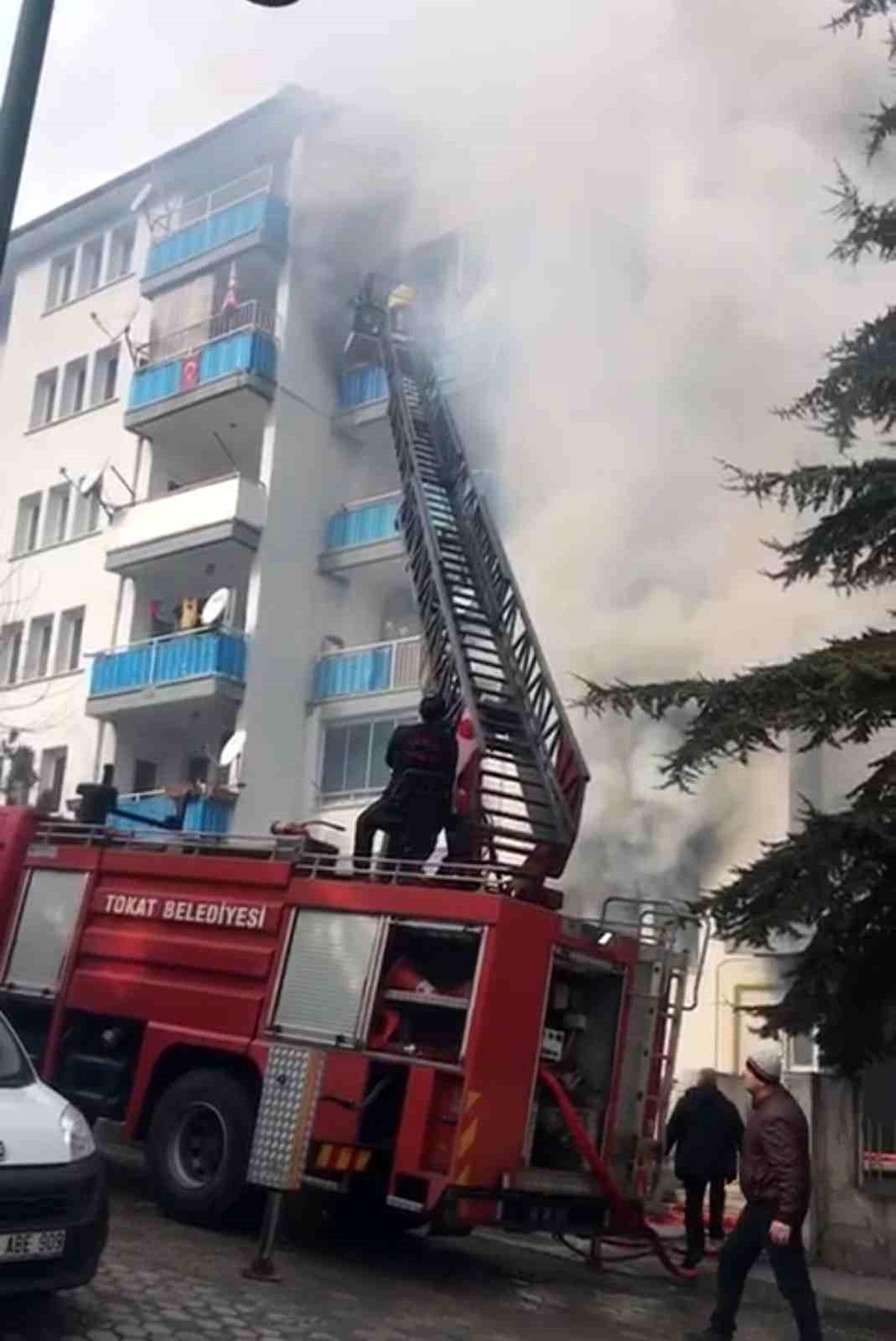 Tokat\'ta Yangın Paniği
