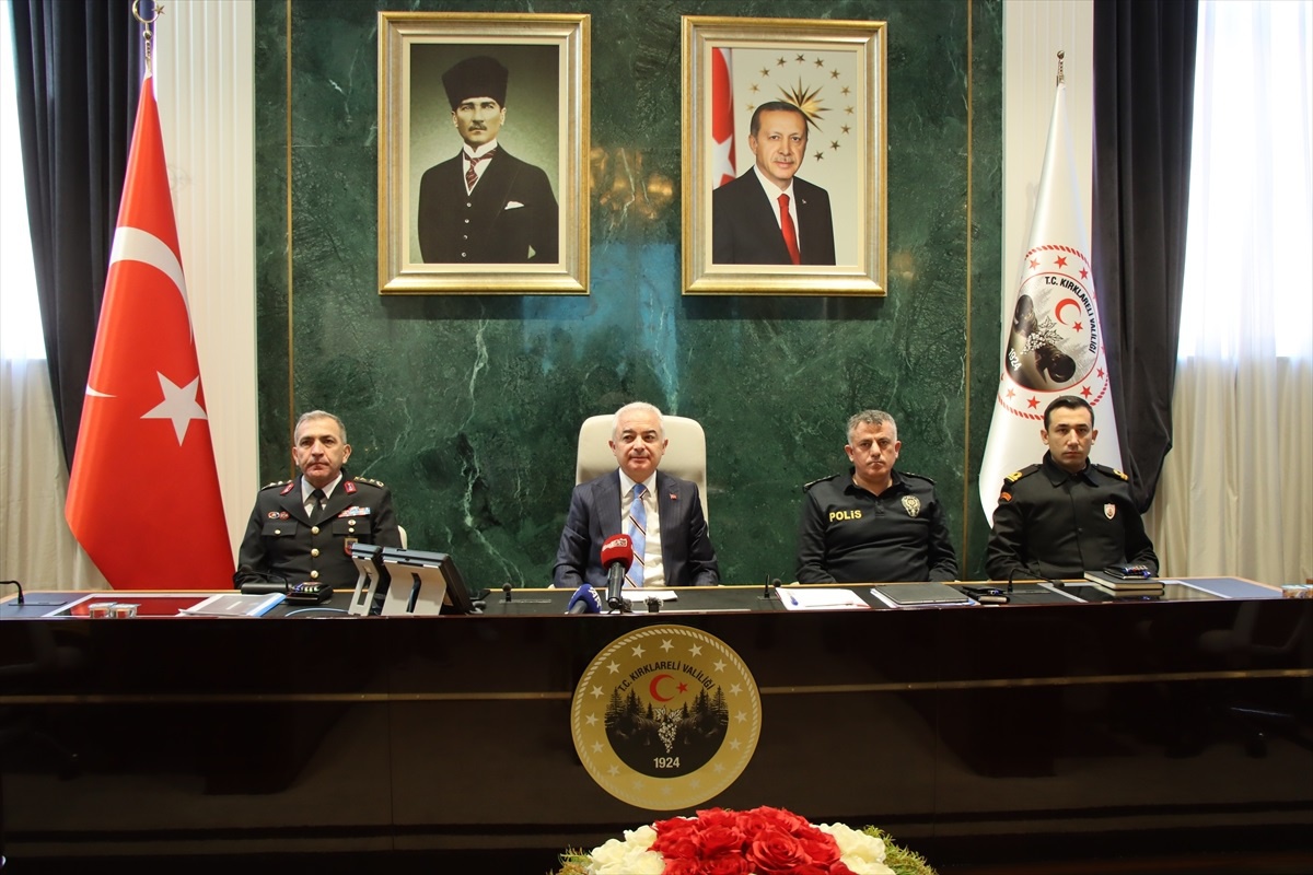 Kırklareli Huzur ve Güven İçin Mücadele Ediyor