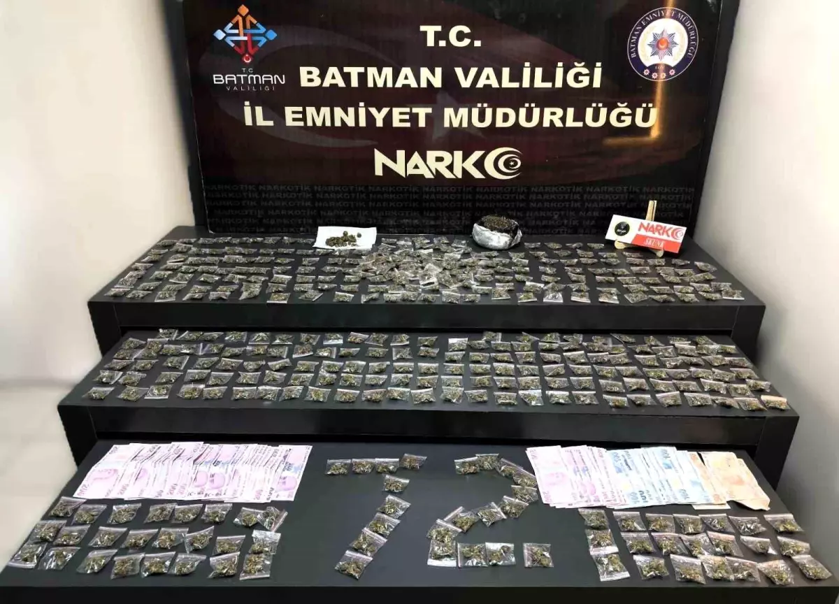 Batman\'da Uyuşturucu Satıcısı Tutuklandı