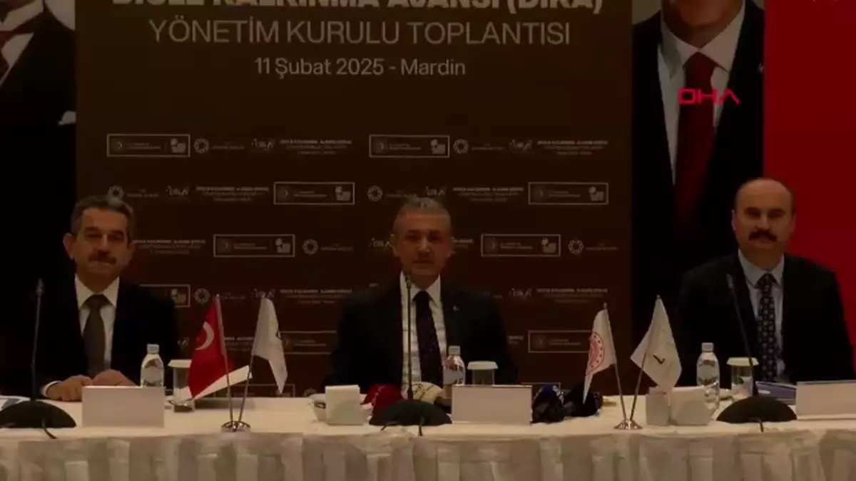 Mardin\'de Dicle Kalkınma Ajansı Yönetim Kurulu Toplantısı Gerçekleştirildi