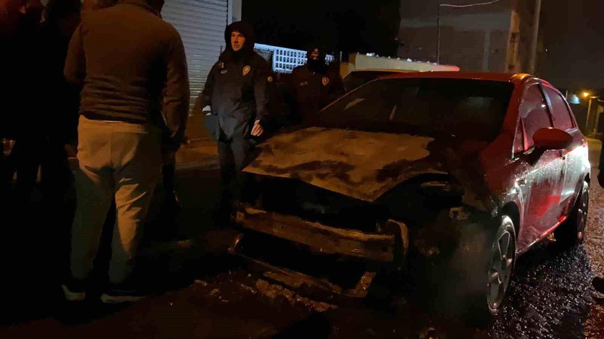 Çorlu\'da Araç Yangını