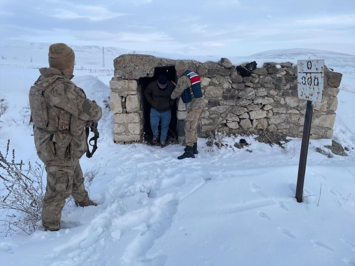 Erzurum\'da Düzensiz Göçmen Operasyonu