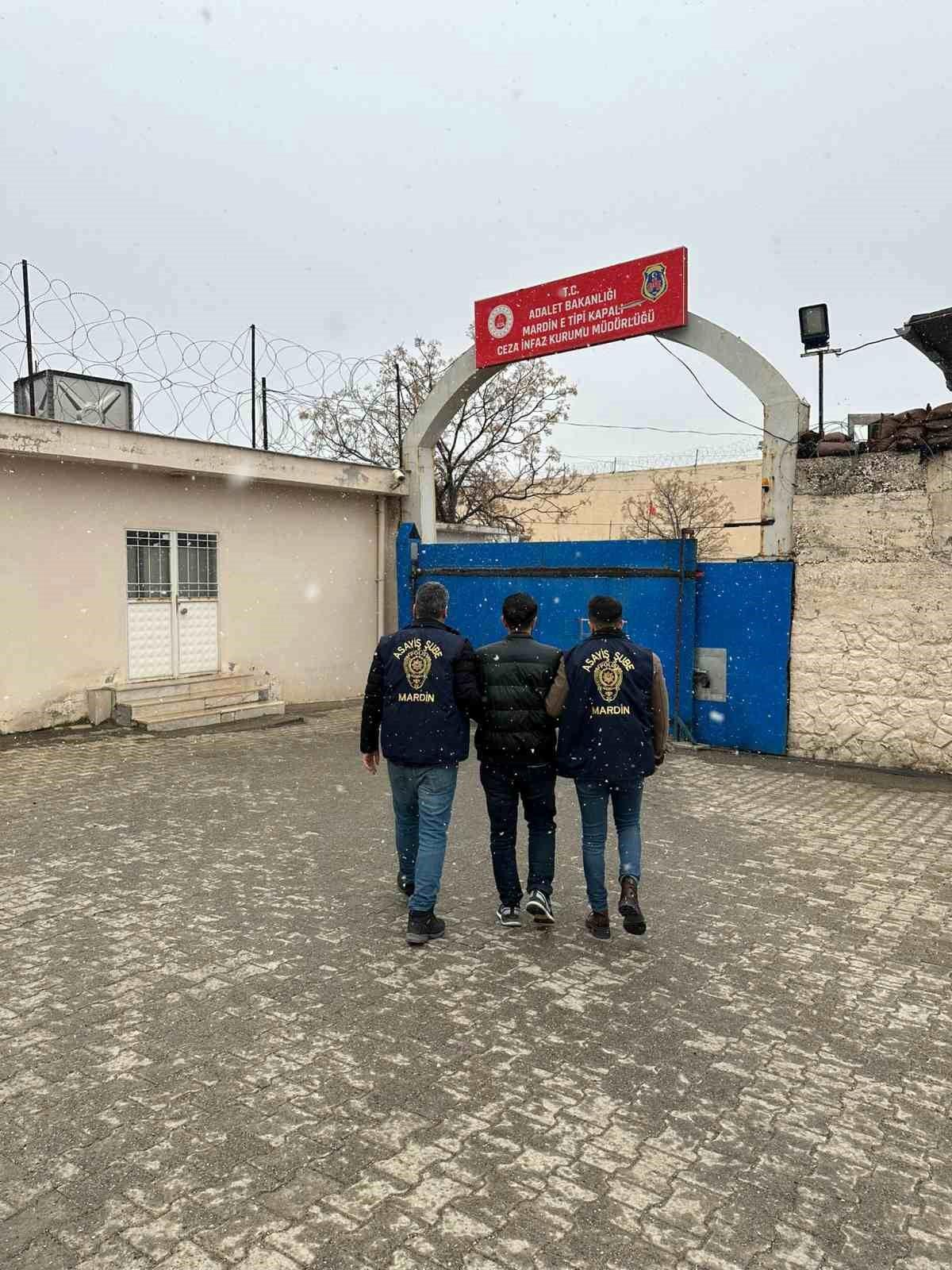 Mardin\'de 31 Yıl Hapis Cezalı Firari Yakalandı