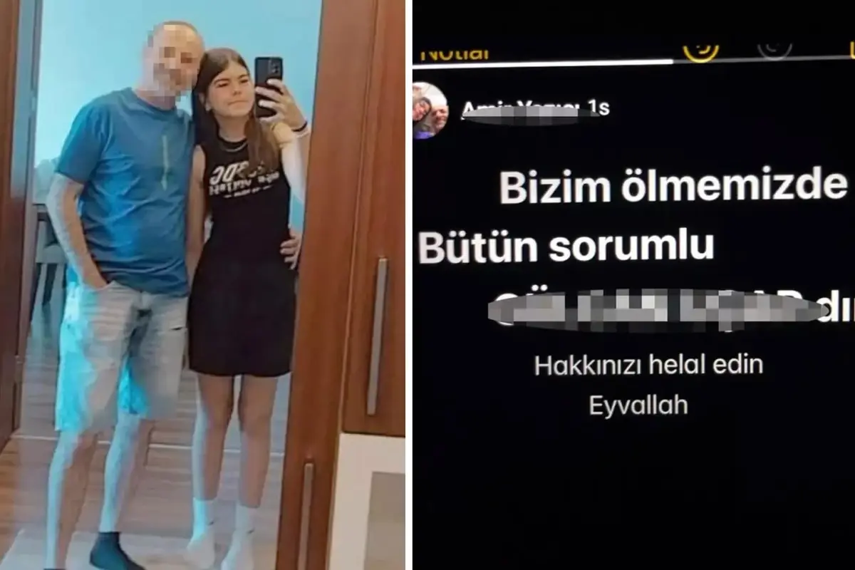 \'\'Ölümümüzden o sorumludur\'\' paylaşımı yapan baba kanlar içinde, kızı ise ölü bulundu