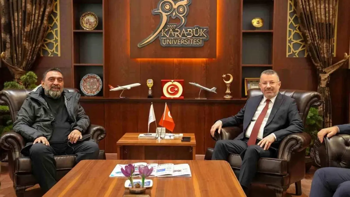 Ahmet Yenilmez Karabük Üniversitesi\'ni Ziyaret Etti