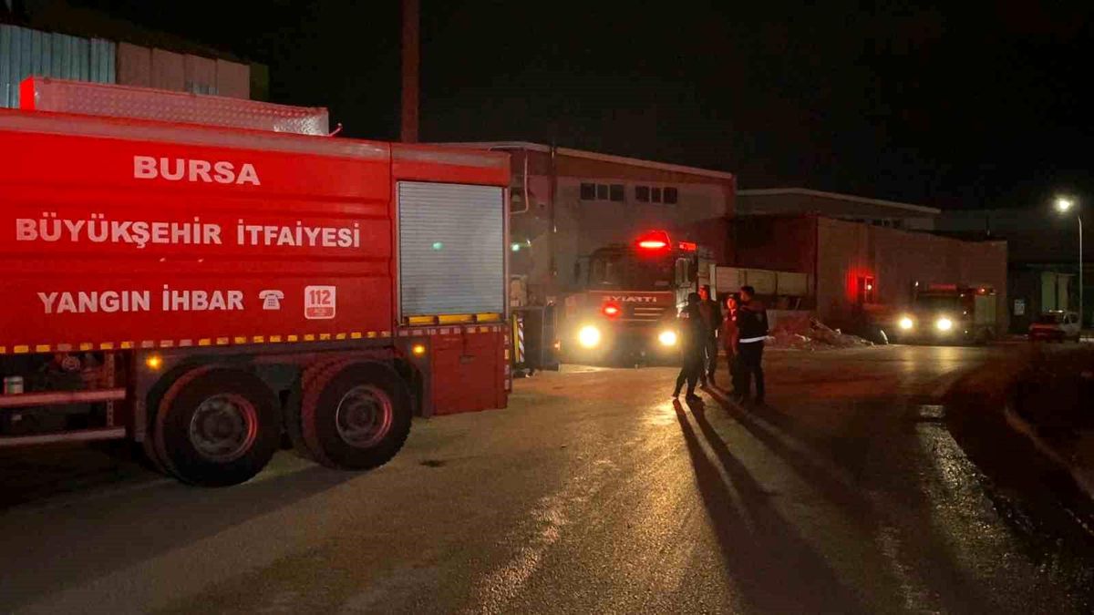 İnegöl\'de Üçüncü Yangın