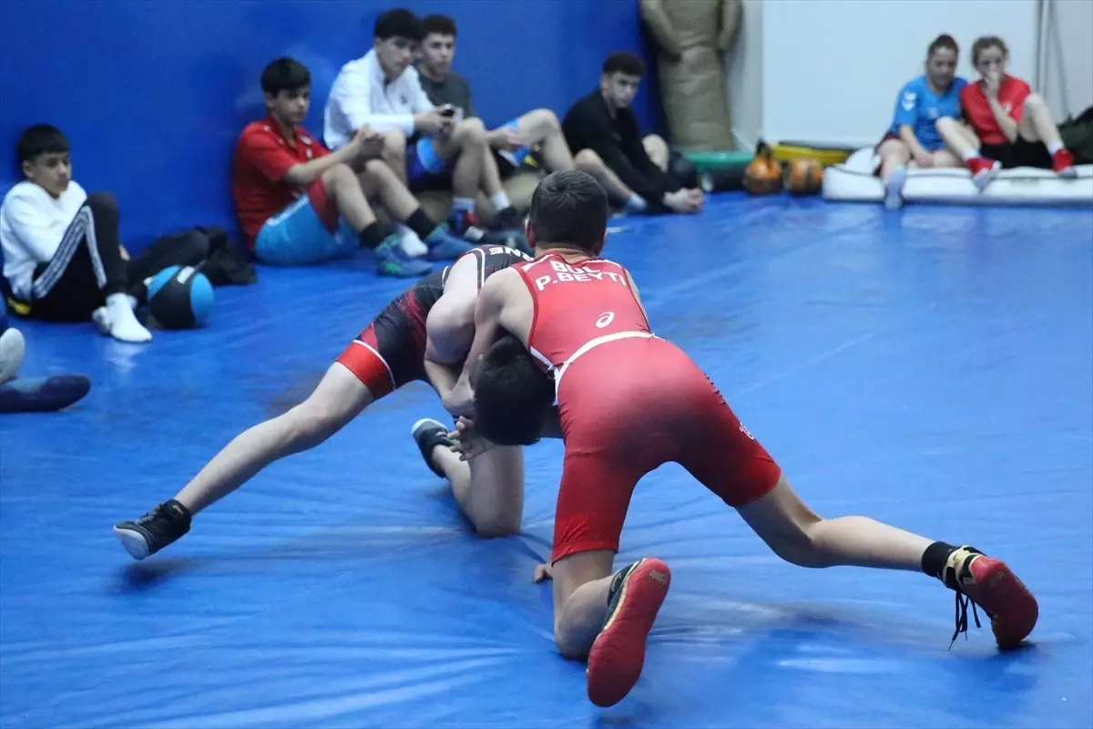 Edirne\'de Türk-Bulgar Güreş Kampı