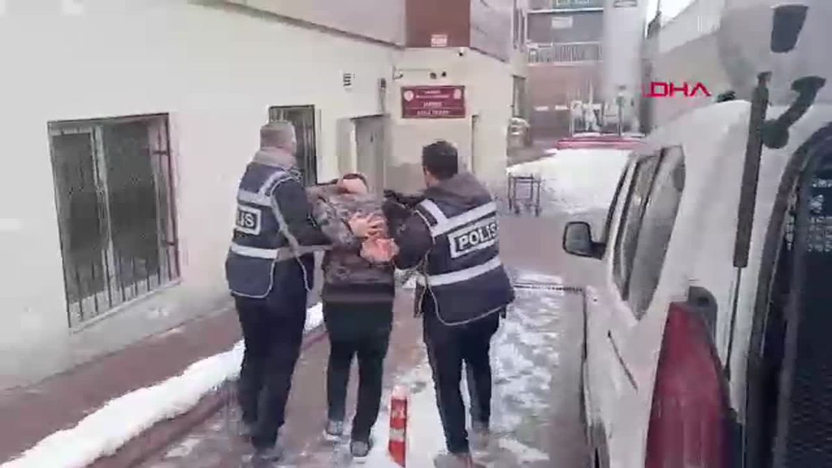 Kayseri\'de Kasten Yaralamadan Aranan Hükümlü Halıların Arkasında Yakalandı