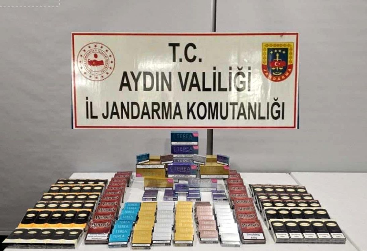 Aydın\'da Kaçak Sigara Operasyonu