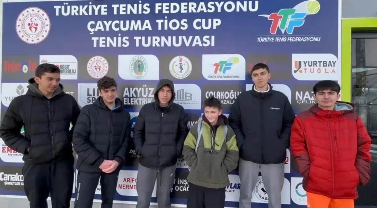 Çaycuma\'da Tios Cup Tenis Turnuvası Başladı