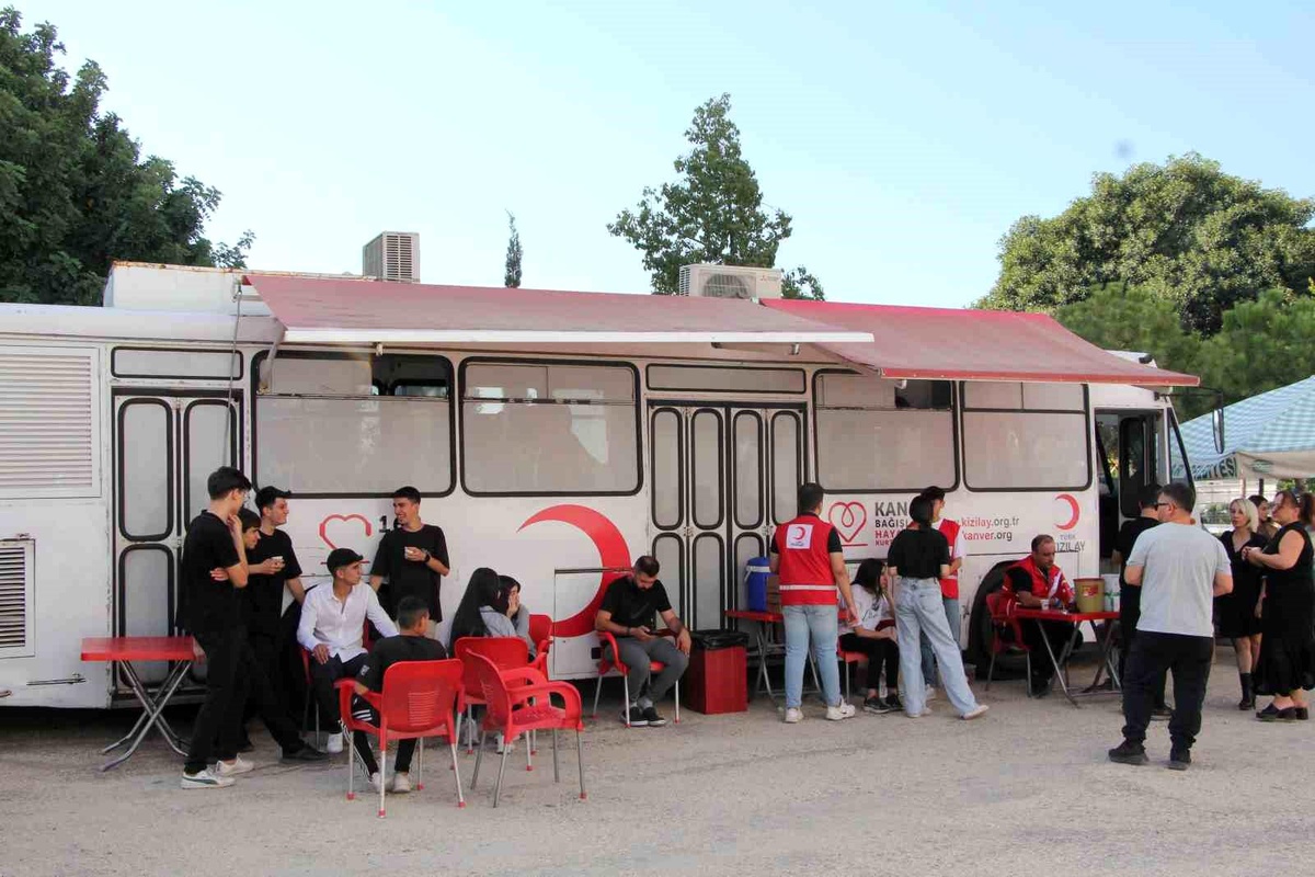 Mersin\'de Kan Bağışı Artışı