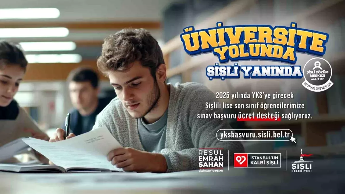 Şişli Belediyesi YKS Sınav Ücretlerini Karşılayacak