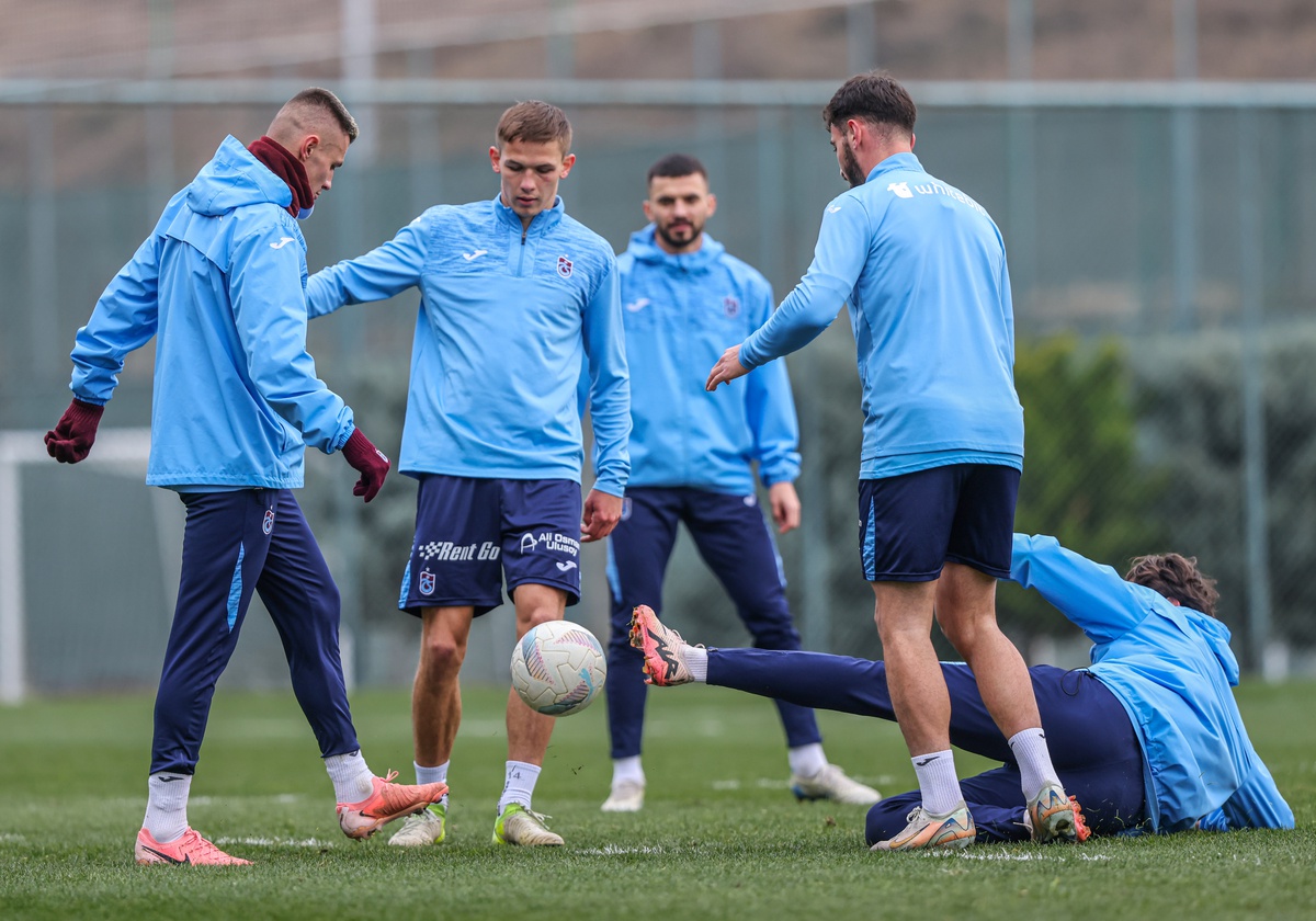 Trabzonspor Beşiktaş Maçı Hazırlıklarına Devam Ediyor