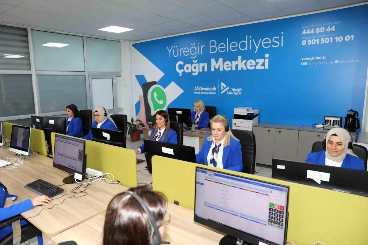 Yüreğir Belediyesi\'nden Hızlı İletişim: Çağrı Merkezi Hizmete Açıldı