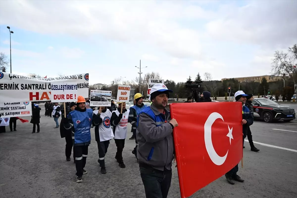 Nallıhan İşçilerinden Özelleştirmeye Karşı Eylem