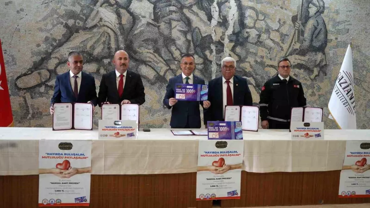 Gaziantep\'te ihtiyaç sahibi vatandaşlara müjde