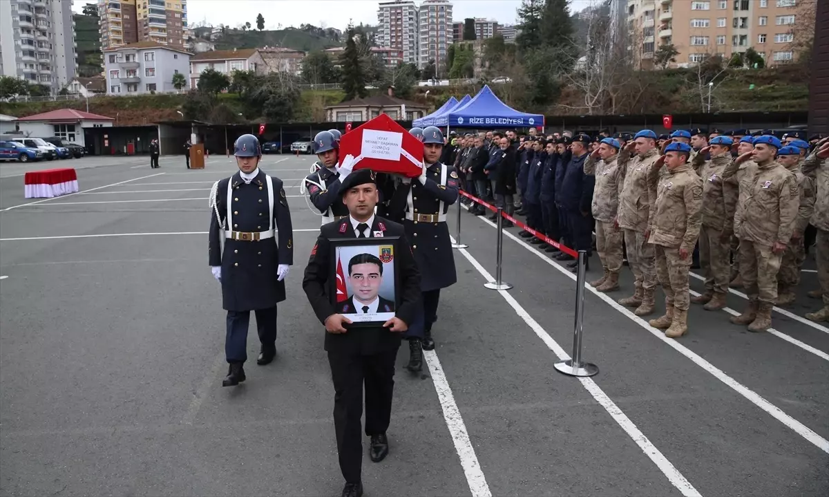 Rize\'de vefat eden Uzman Çavuş Daşkıran\'ın cenazesi memleketi Kahramanmaraş\'a uğurlandı