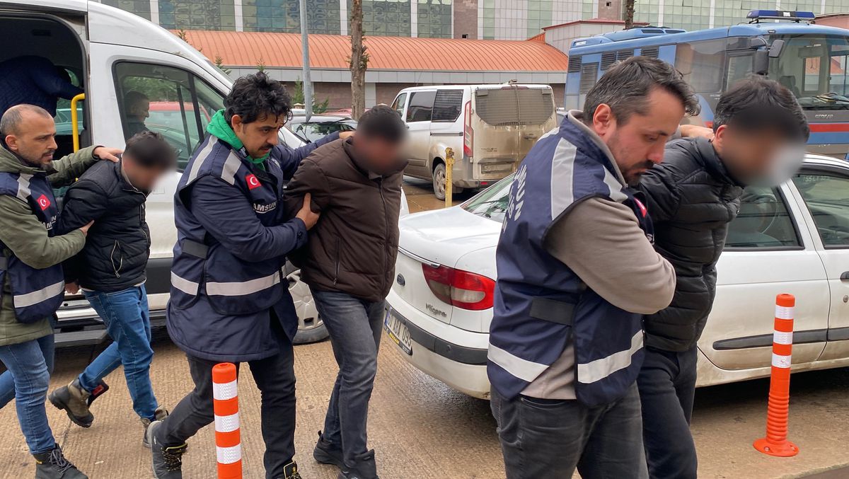 Samsun Merkezli Suç Örgütüne Operasyon: 37 Gözaltı