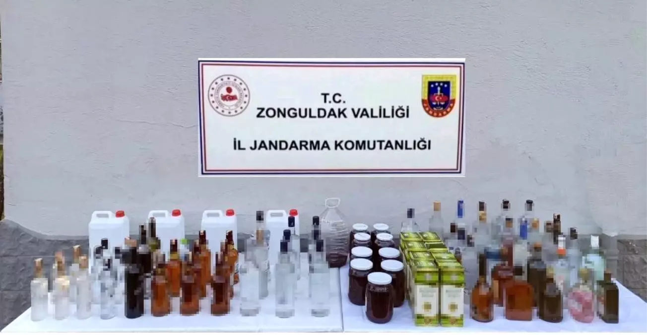 Zonguldak\'ta Sahte Alkol Operasyonu