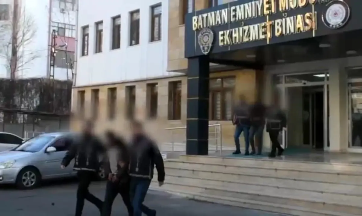 Batman\'da Hırsızlar Tutuklandı