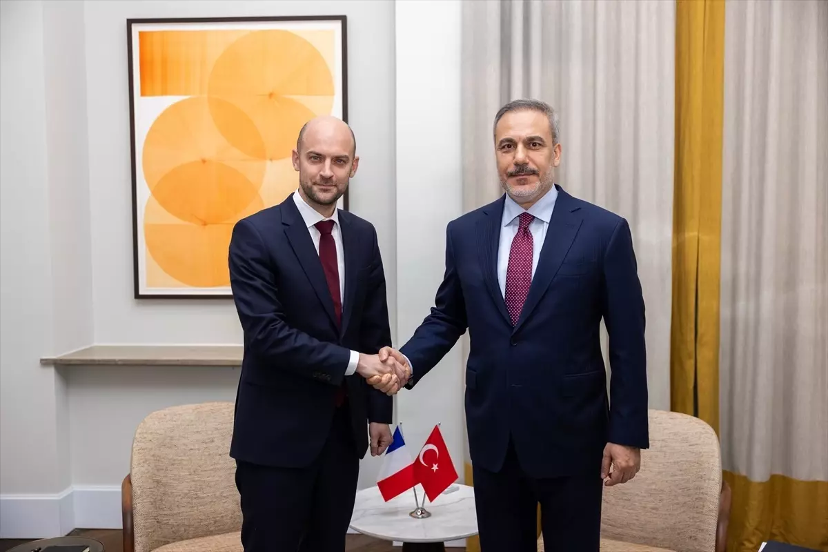 Fidan ve Barrot\'tan Suriye ve Türkiye-AB İlişkileri Üzerine Görüşme