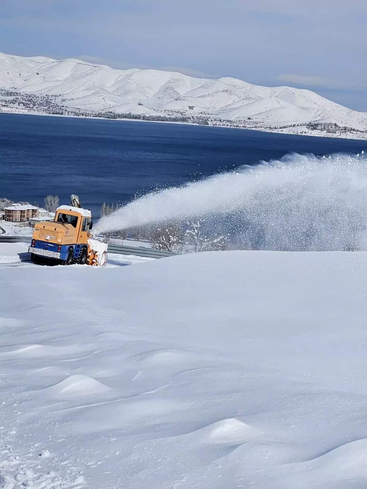 Hazarbaba Kayak Merkezi\'ne Ulaşım Sağlandı